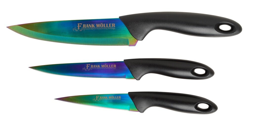 Набор титановых ножей  Frank Müller 